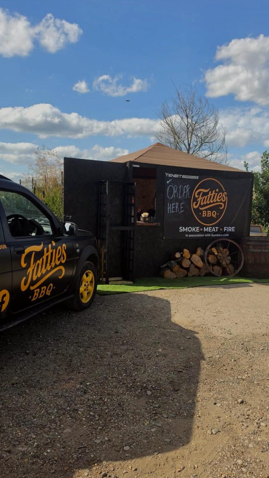 The Fatties BBQ trailer
